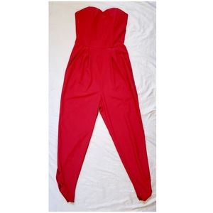 The Vintage Shop Strapless Jumpsuit